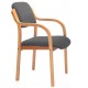 Renwa Wooden Visitor Chair 